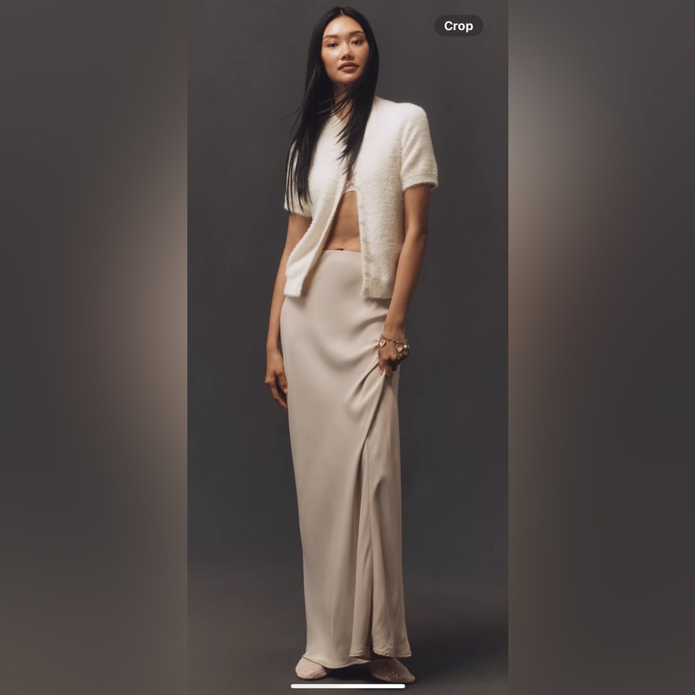 NWT Anthropologie size XL The Tilda slip skirt